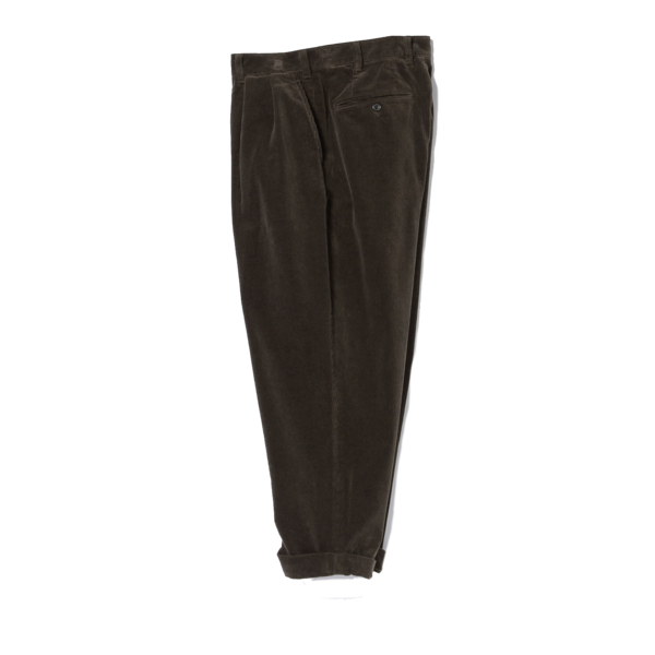 Beams Plus 2 Pleat Trouser Corduroy