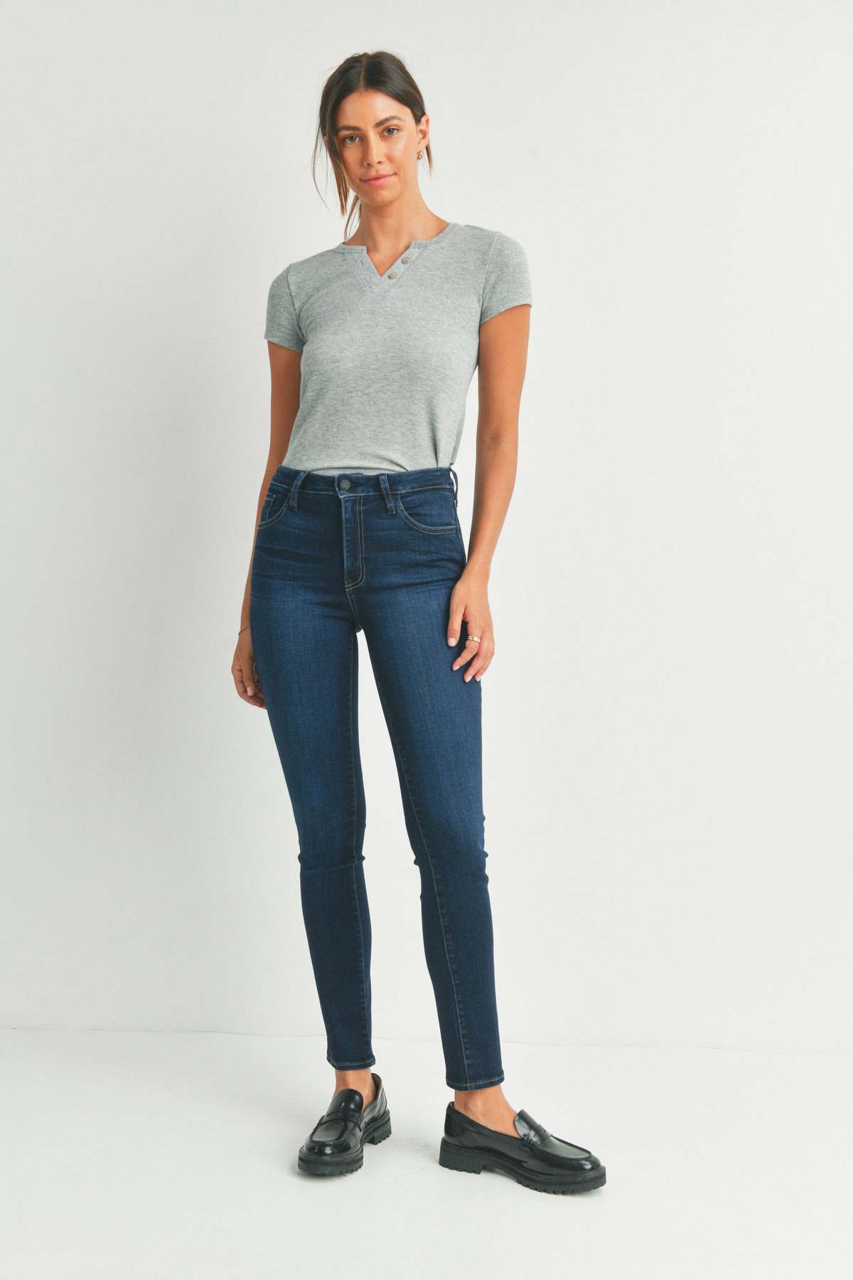 Just Black Denim The Long Leg Straight - Image 6 of 12