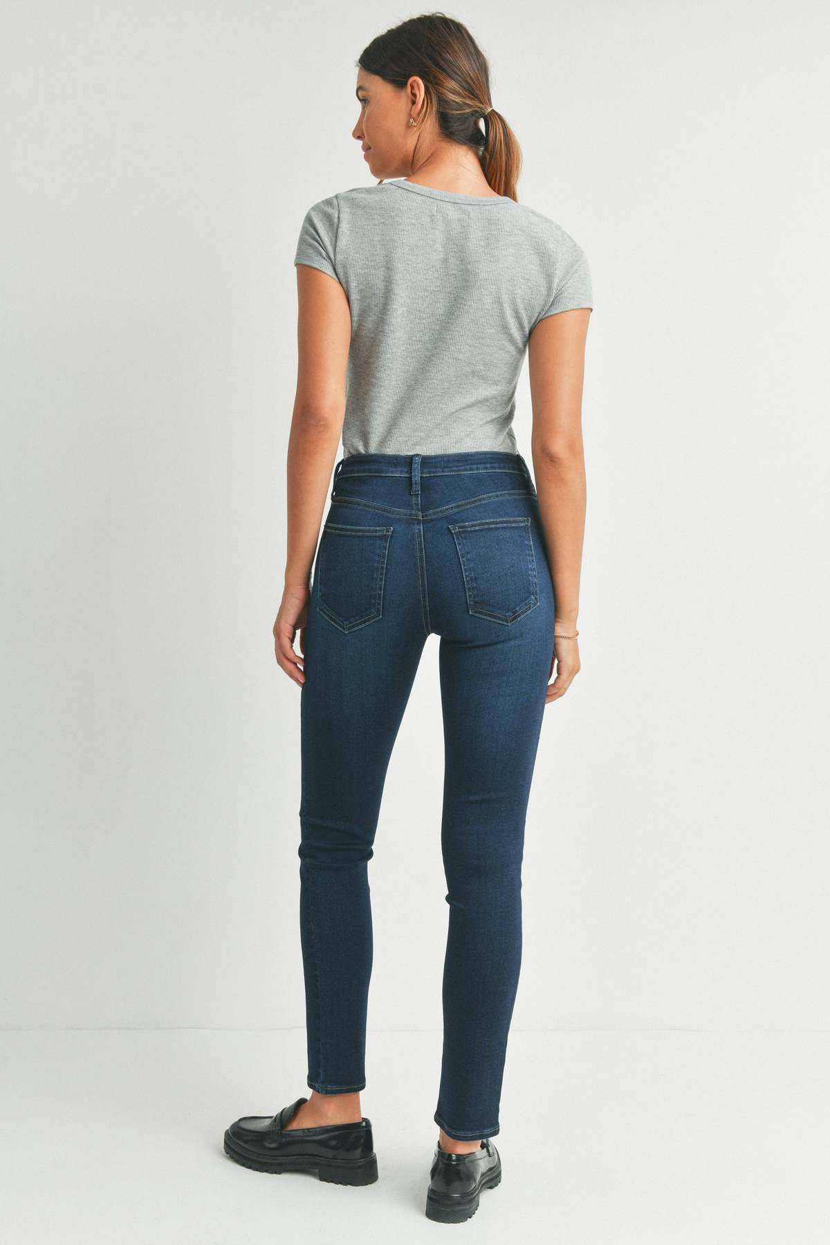 Just Black Denim The Long Leg Straight - Image 8 of 12