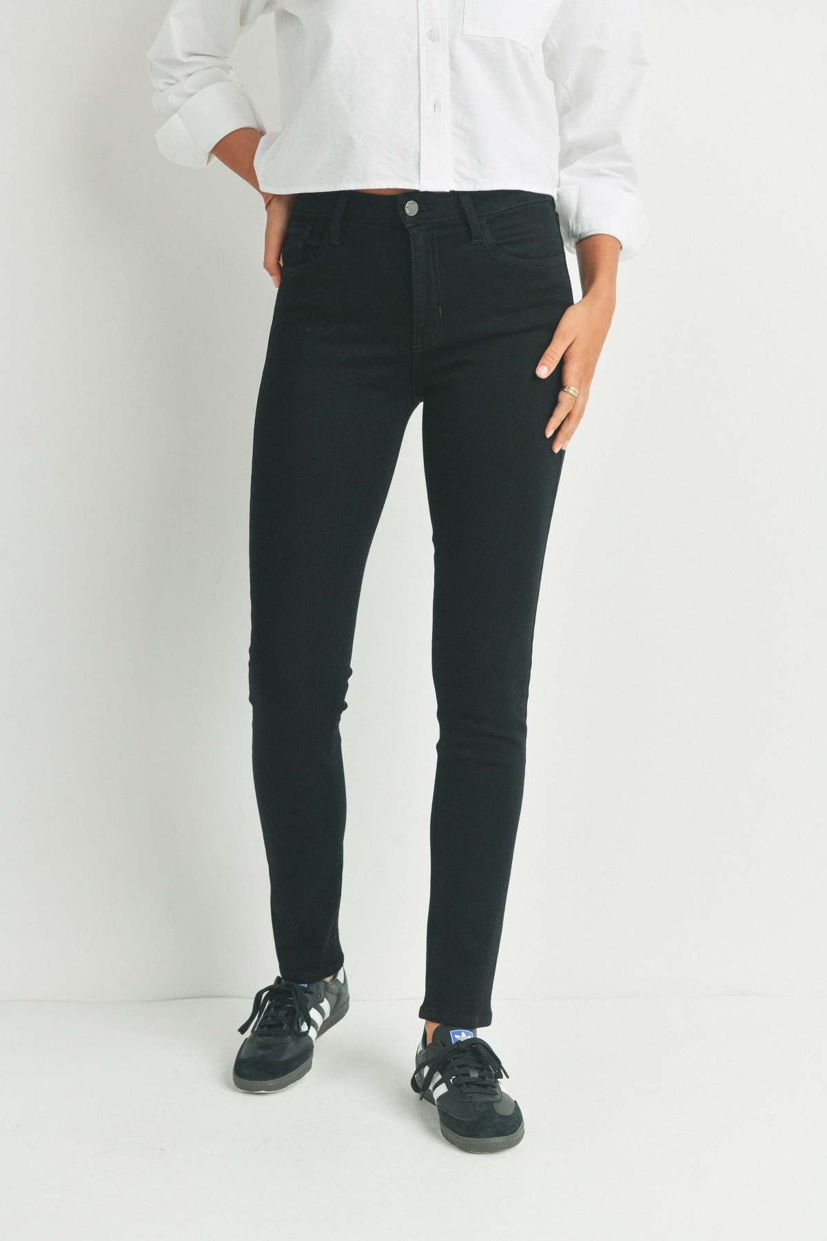 Just Black Denim The Long Leg Straight - Image 9 of 12