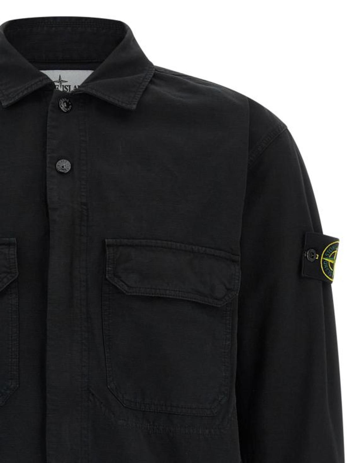Stone Island Shirt - Black - Image 3 of 4