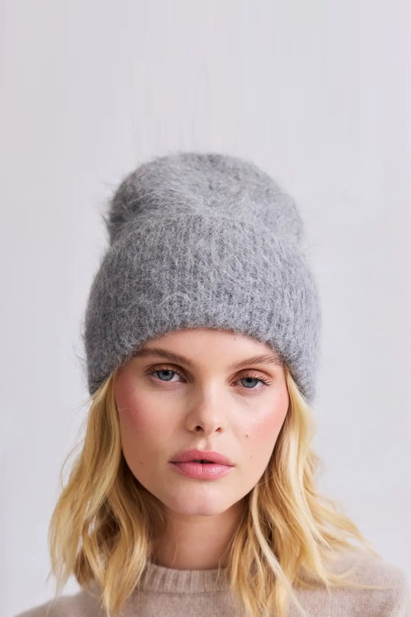 Arctic Fox Alpaca Beanie