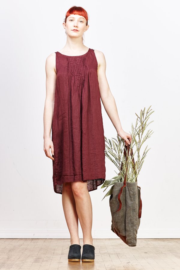 strapless open back dress Red Peri Mini Dress main image 1