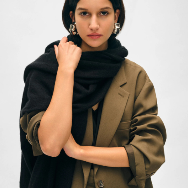 White + Warren Cashmere Travel Wrap