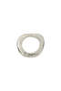 HOMME PLISSE ISSEY MIYAKE Cavern Single Ring - Silver - Thumbnail 1