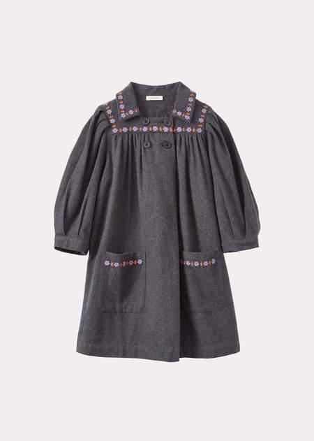 Kids Caramel GINGER DRESS - VINTAGE FLORAL | Garmentory