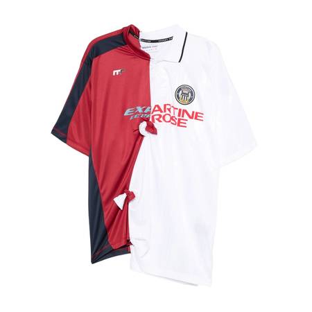 ウェア Martine Rose football tee Martine Rose – PRINTED FOOTBALL TOP YELLOW