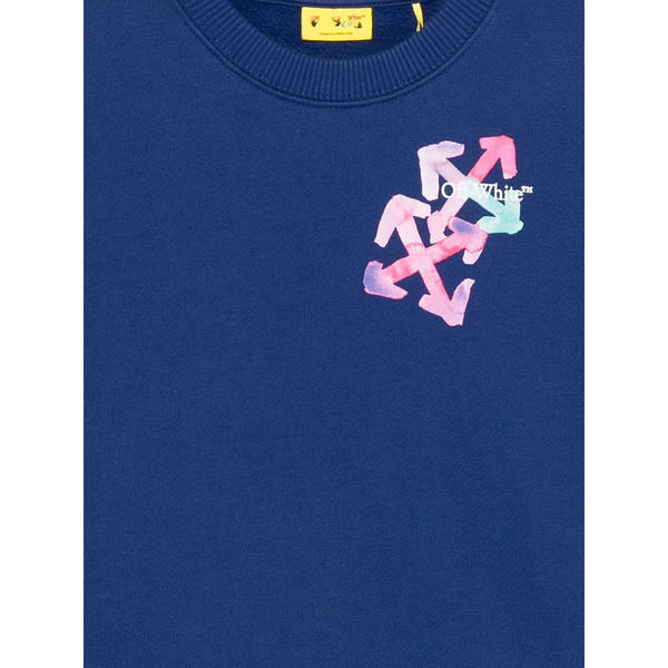 KIDS Off-White Sweatshirt - Blue