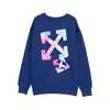 KIDS Off-White Sweatshirt - Blue - Thumbnail 3