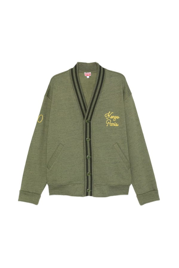 Kenzo Sweatshirt Cardigan - Green