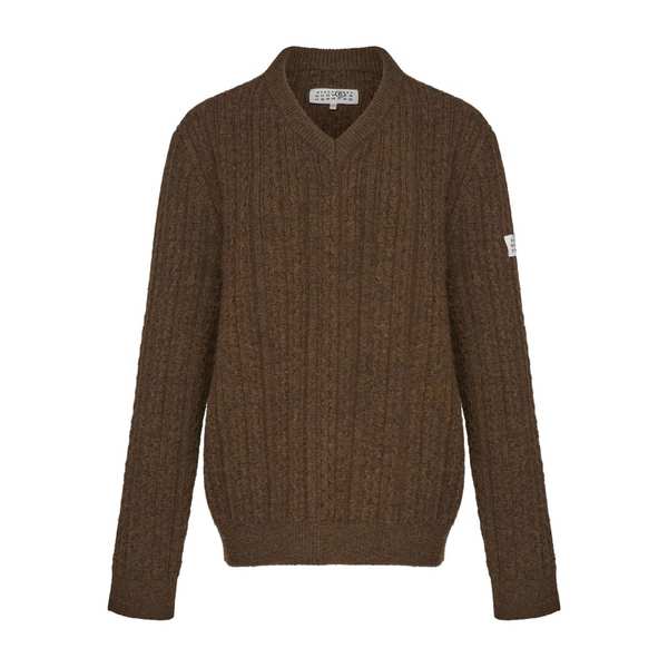 MM6 Maison Margiela Sweater - Brown