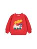 Bobo Choses Choo Choo Jersey Sweatshirt - Red - Thumbnail 1