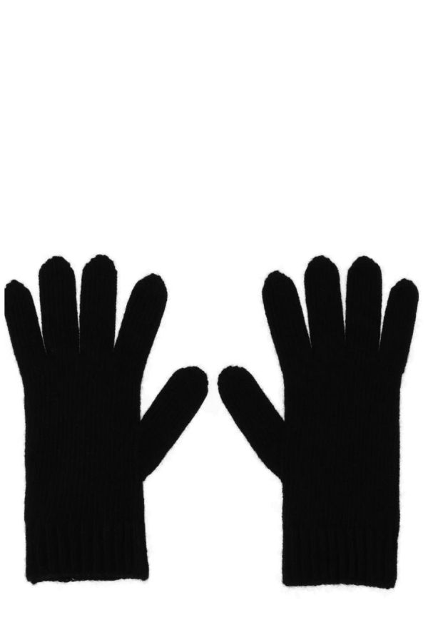 Vivienne Westwood Gloves With Orb Embroidery Gloves - Black