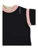 KIDS Marni Black Sweatshirt With Striped Details - Black - Thumbnail 2