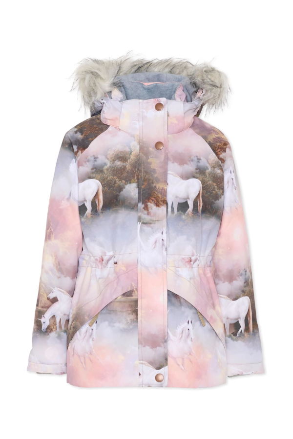 MOLO Down Snow Unicorn Jacket - Pink