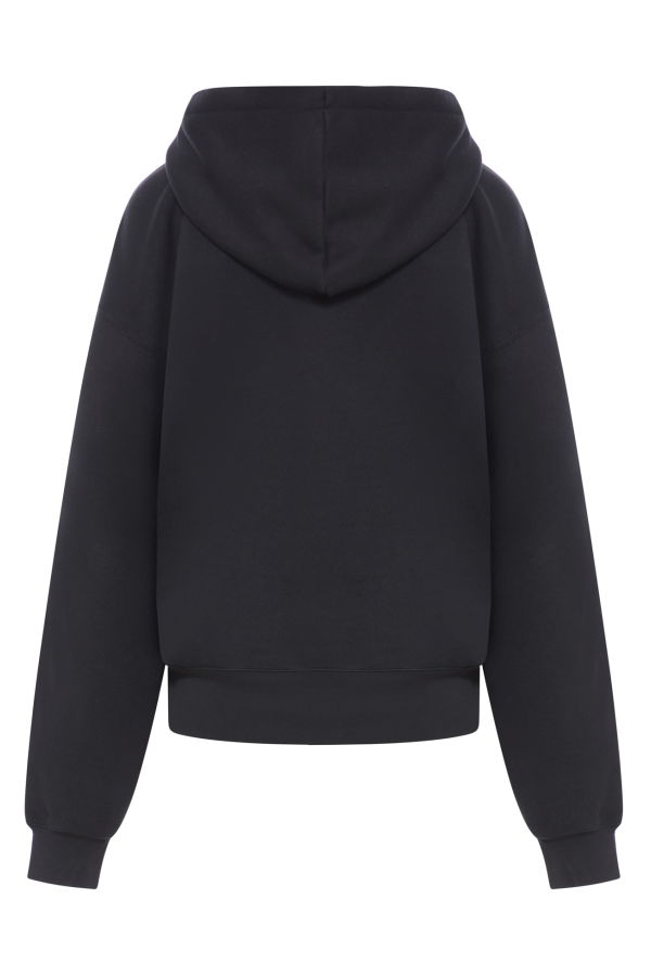 Off-White Big Logo Bookkish Over Hoodie - Black White