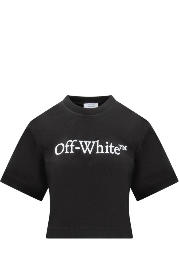 Off-White Big Logo T-shirt - Black White