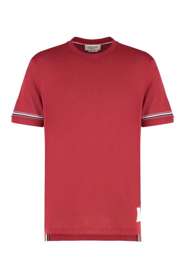 Thom Browne Crew Neck T-Shirt - Blue