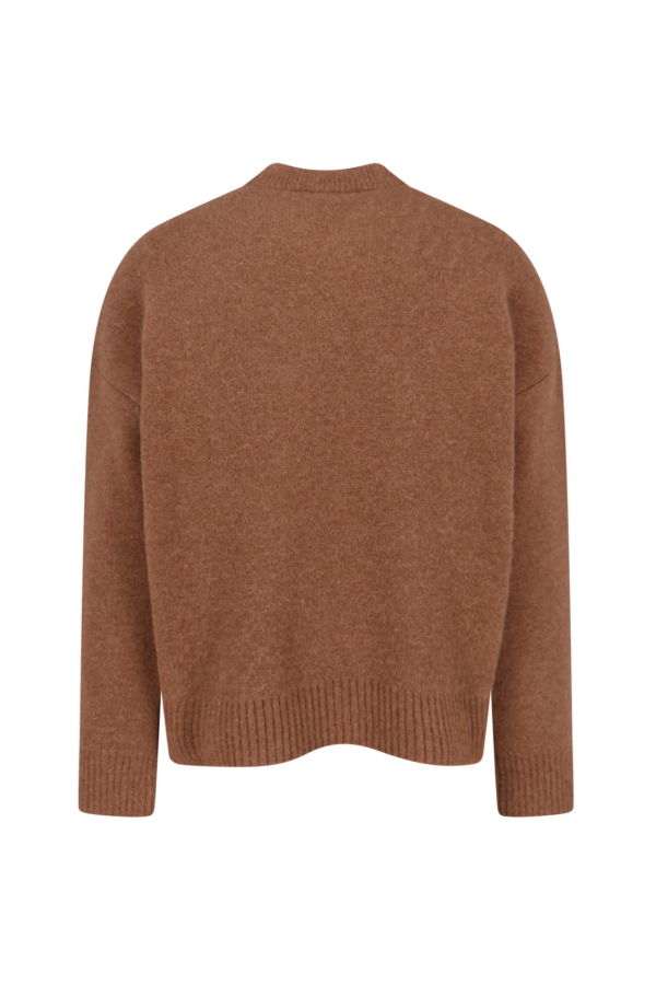 Ami Alexandre Mattiussi Ami De Coeur Sweater - Beige