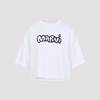 Marni Boxy Crop T-shirt - White - Thumbnail 3