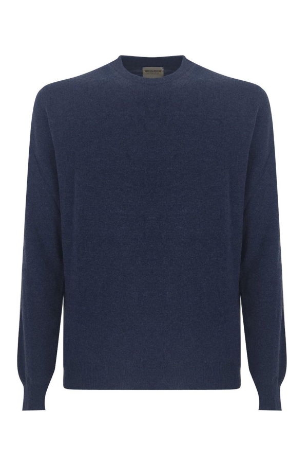 Woolrich Logo Embroidered Crewneck Jumper Sweater