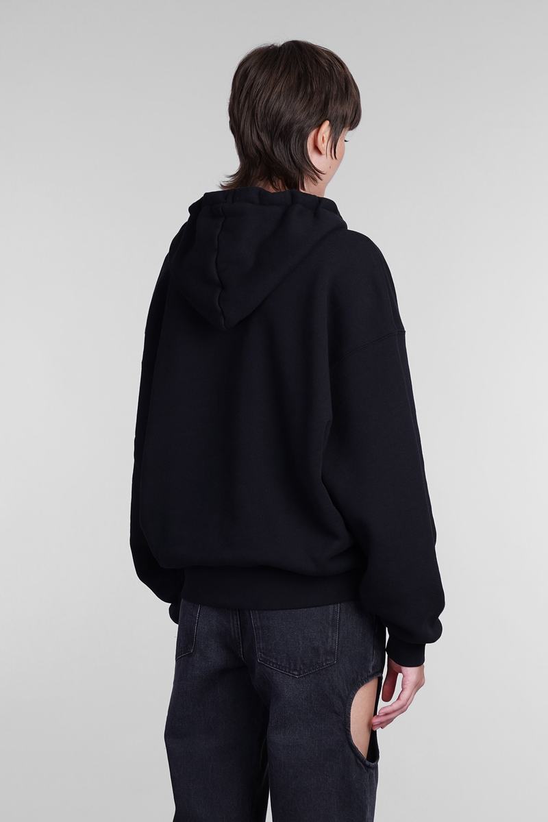 Off-White Sweatshirt In Black Cotton - Black White