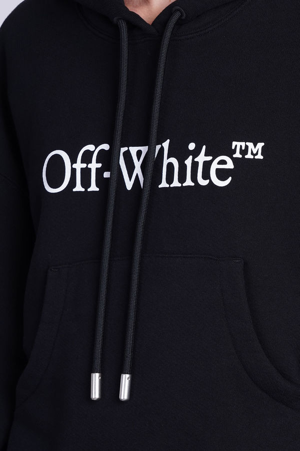 Off-White Sweatshirt In Black Cotton - Black White