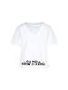 MM6 Maison Margiela V-neck T-shirt Aids Program - Thumbnail 2