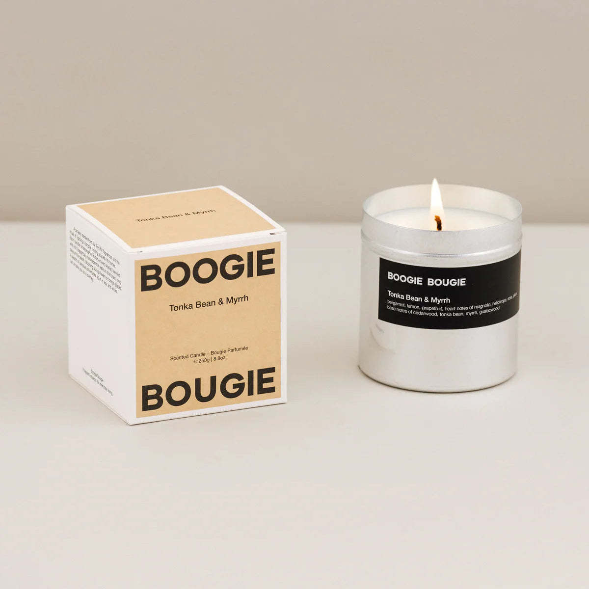 Boogie Bougie Candle - Tonka Bean and Myrrh - Image 1 of 1