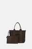 Hogan Script Shopping Medium Bag - Brown - Thumbnail 1
