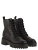 Hogan Leather Ankle Boots - Black - Thumbnail 4