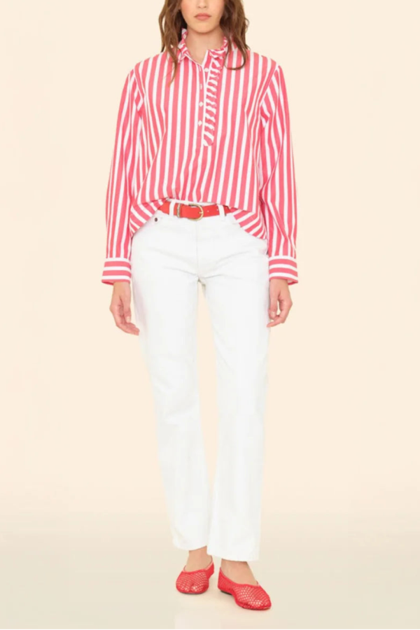 Xirena Annette Top - Red Stripe