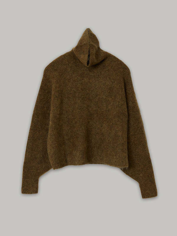 SAYAKA DAVIS NEW YORK Mohair Highneck Sweater SAYAKA DAVIS NEW YORK Mohair Highneck Sweater