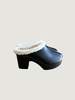YOUYOU YGLOO Fur Vegetal Leather Clogs - Thumbnail 3