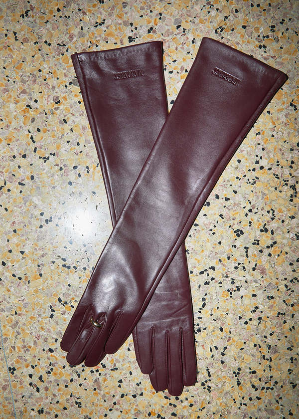 MARGARET Leather Opera Gloves
