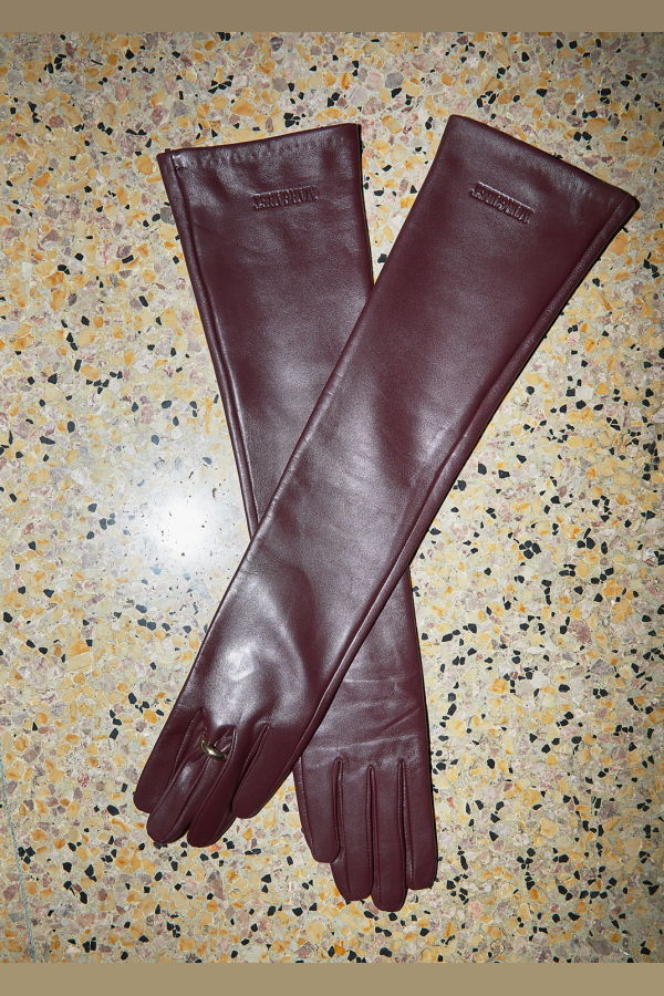MARGARET Leather Opera Gloves