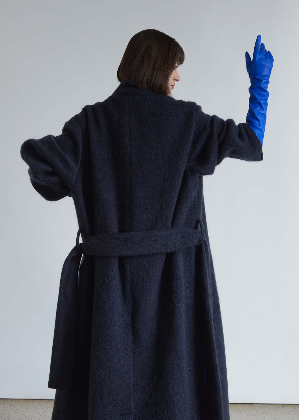 MARGARET Wool Robe Coat - Image 3 of 6