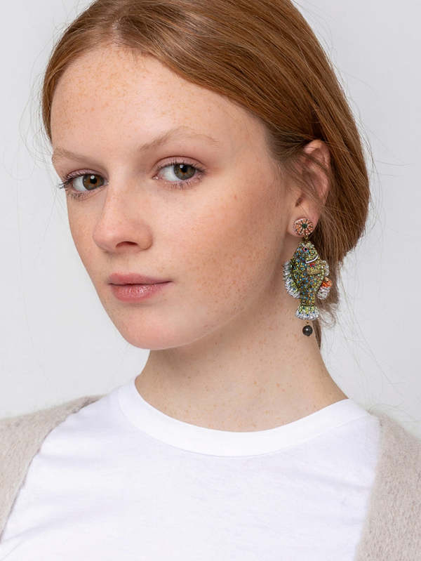 Trovelore Spotted Sunfish Earrings