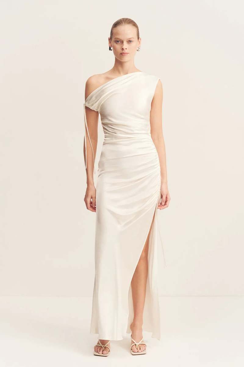 Shona Joy La Lune Gathered Maxi Dress