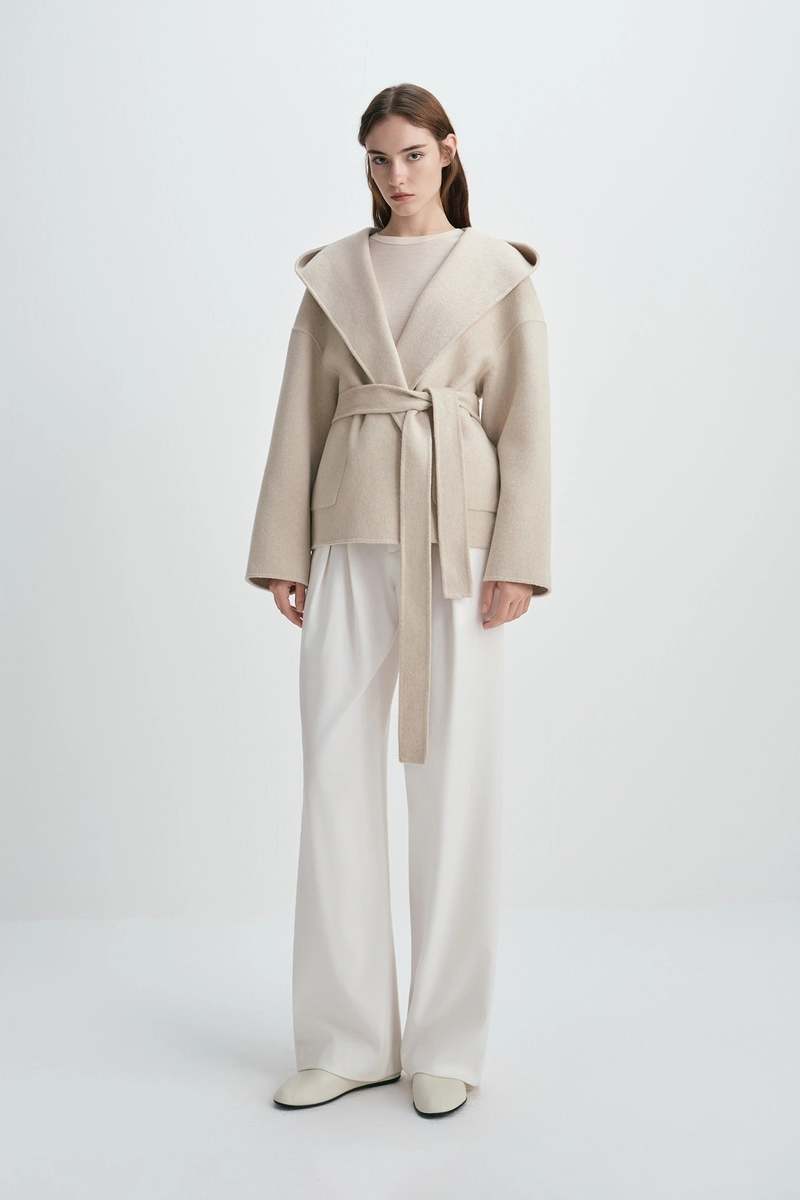 Sophie Rue Lyndi Wool Hoody Coat