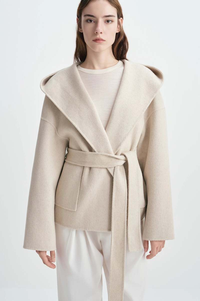 Sophie Rue Lyndi Wool Hoody Coat