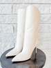 Paris Texas Gaia Midcalf Boot 985 - Vanilla - Thumbnail 1
