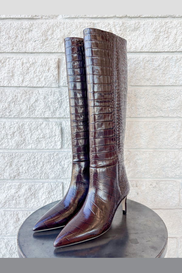 Paris Texas Stiletto Boot 60 - Ebano