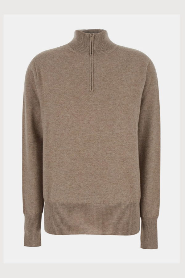 The Row Loya Top - Taupe