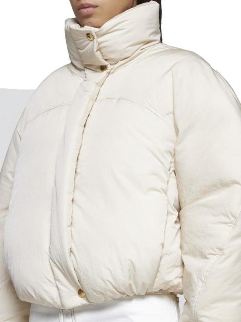 Jacquemus Short Puffer Jacket - White