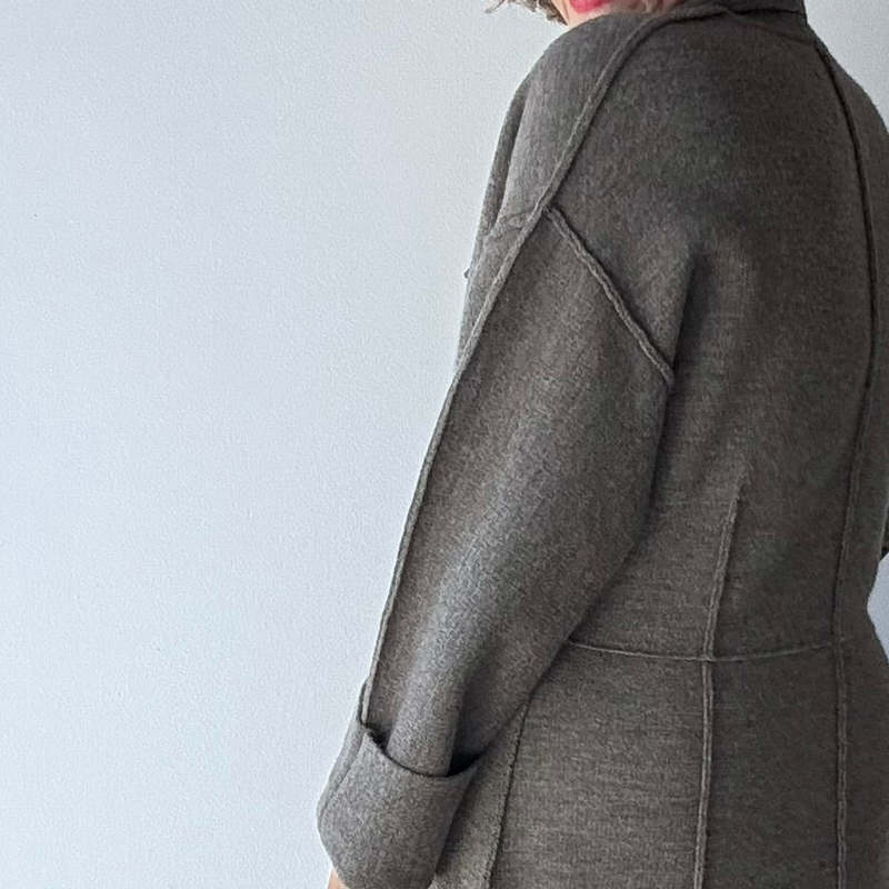 Lauren Manoogian Double Knit Blazer - Cinder