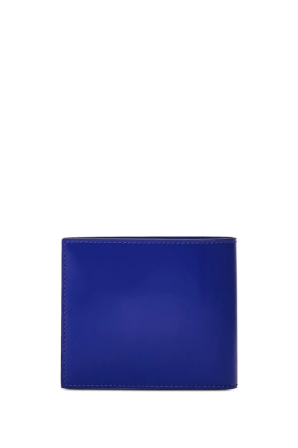 Ferragamo Embossed Logo Leather Bifold Wallet - Lapis