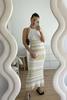 Significant Other Sage Dress - Almond/Cream Stripe - Thumbnail 10