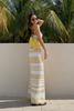 Significant Other Sage Dress - Almond/Cream Stripe - Thumbnail 14