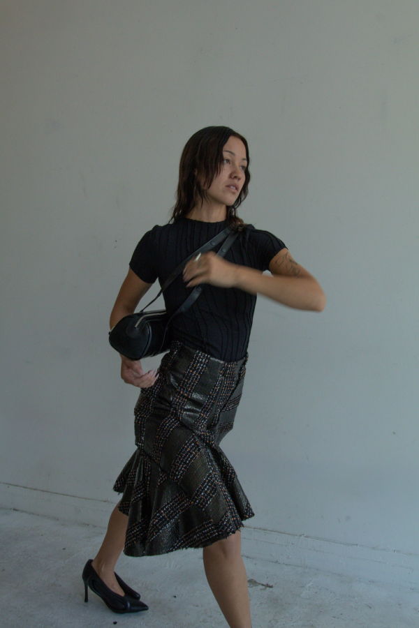 Talia Byre Flame Mini Skirt